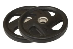 Warrior Rubber Grip Olympic Weight Plate Set (260lb)