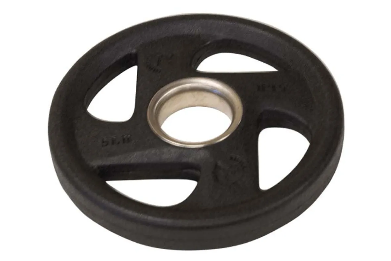Warrior Rubber Grip Olympic Weight Plate Set (260lb)