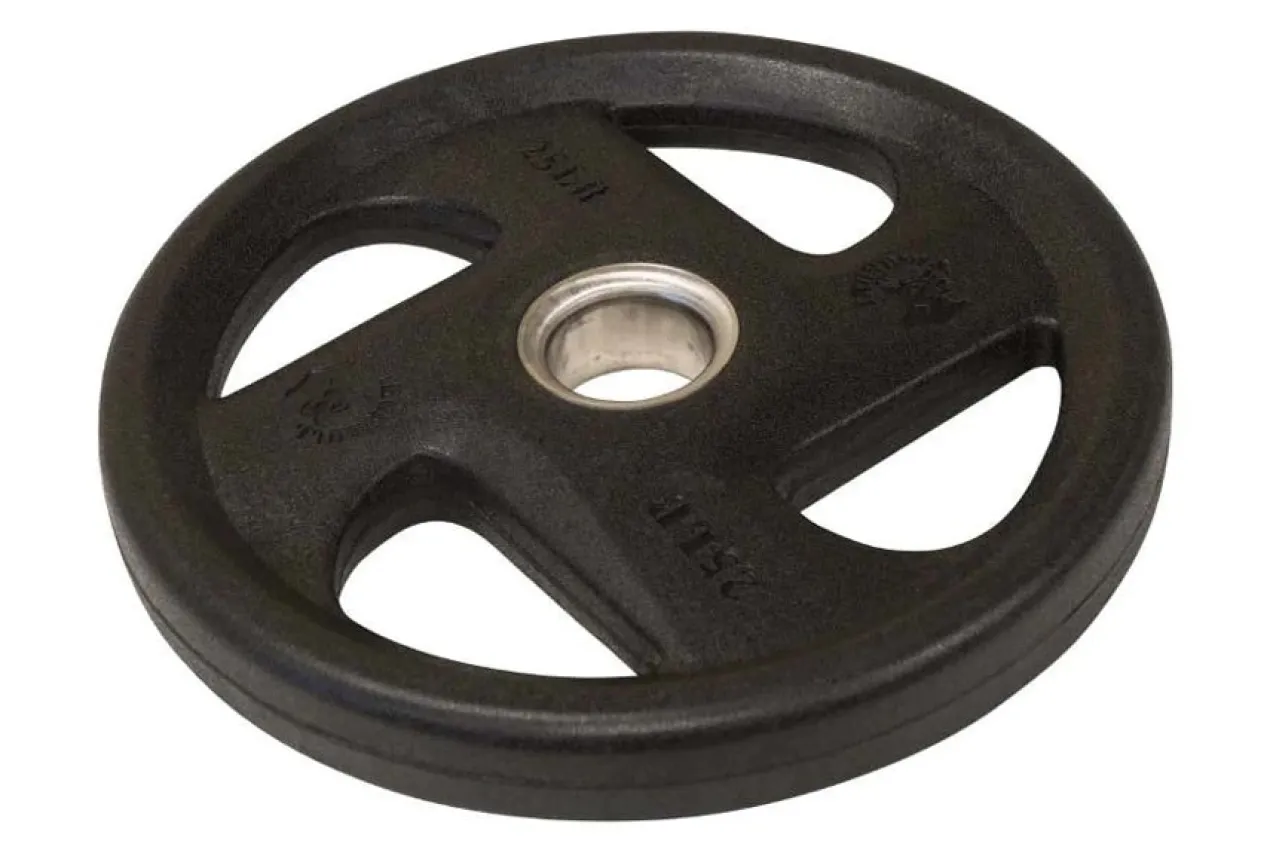 Warrior Rubber Grip Olympic Weight Plates
