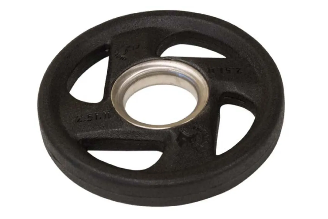 Warrior Rubber Grip Olympic Weight Plates