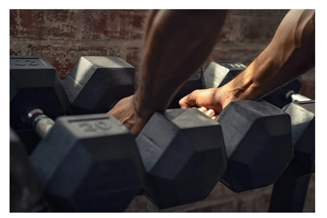 Warrior Rubber Hex Dumbbell Sets (5-50lbs & Up) (🧨JULY 4th SALE)