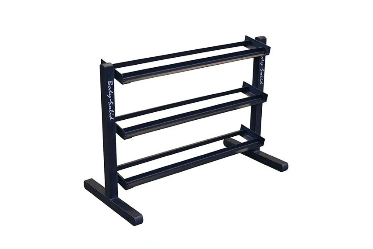 Warrior Rubber Hex Dumbbell Set 5-50lb w/ Rack (🧨JULY 4th SALE)