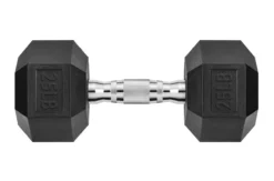 Warrior Rubber Hex Dumbbells (🧨JULY 4th SALE - $1.79/lb)