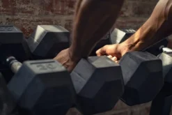 Warrior Rubber Hex Dumbbells (🧨JULY 4th SALE - $1.79/lb)