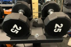 Warrior 12-Sided Urethane Dumbbell Set (5-50lb)