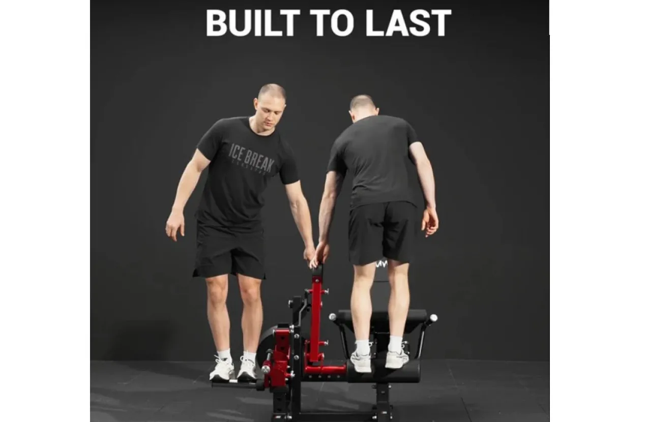 Warrior Signature Commercial Plate-Loaded Leg Extension/Prone Leg Curl (🧨JULY 4th SALE - Extra 5%)