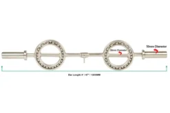 Warrior Supra EYE Olympic Curl Bar
