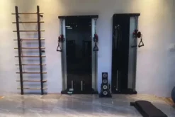 Warrior Wall Mounted Cable Pulley Home Gym System (Single Stack)