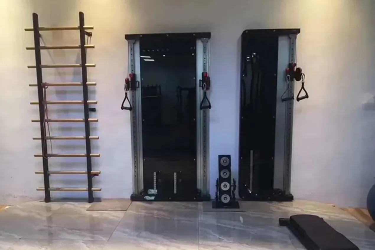 Warrior Wall Mounted Cable Pulley Home Gym System (Single Stack)
